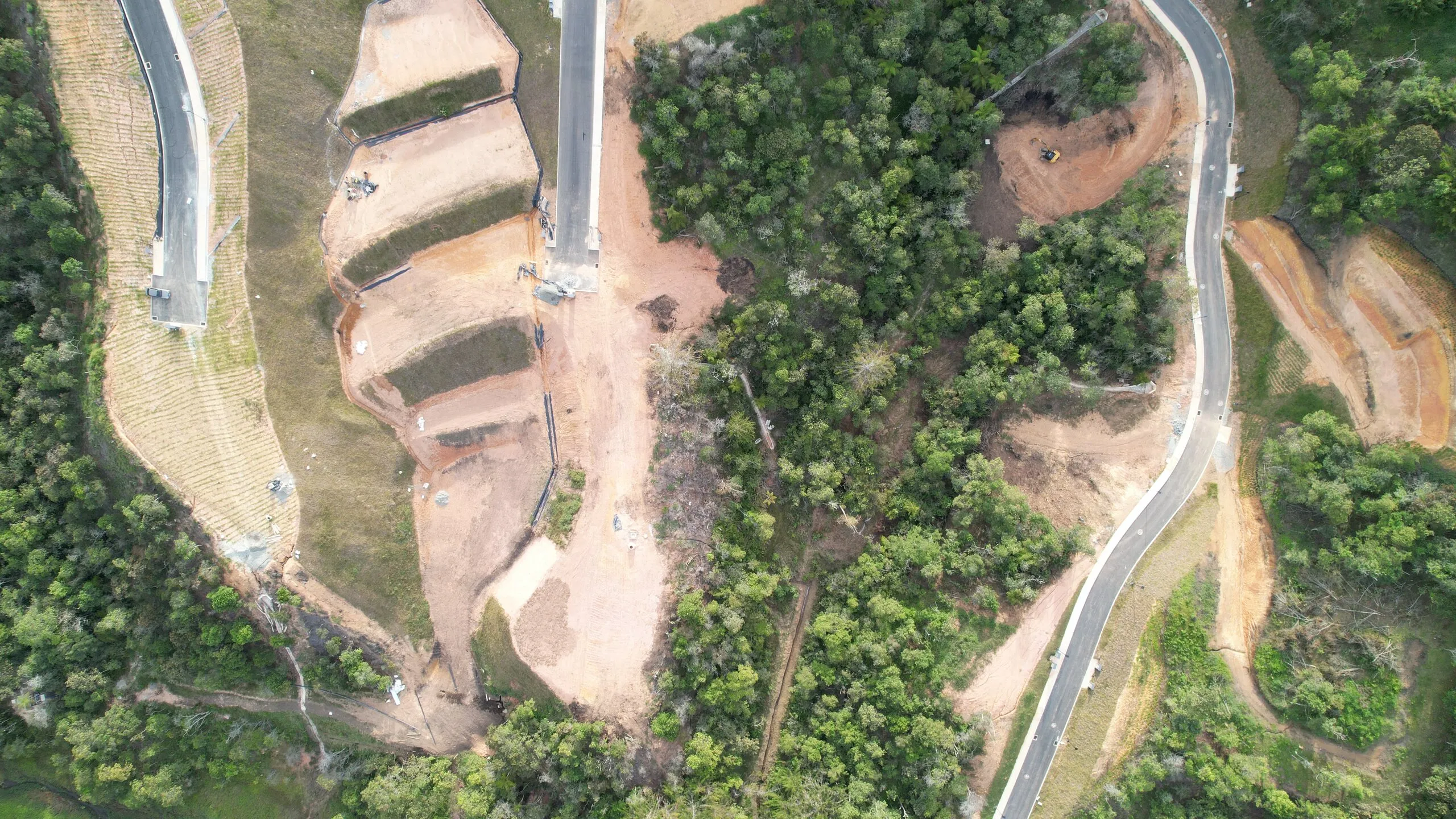 Vista aérea del lote 21