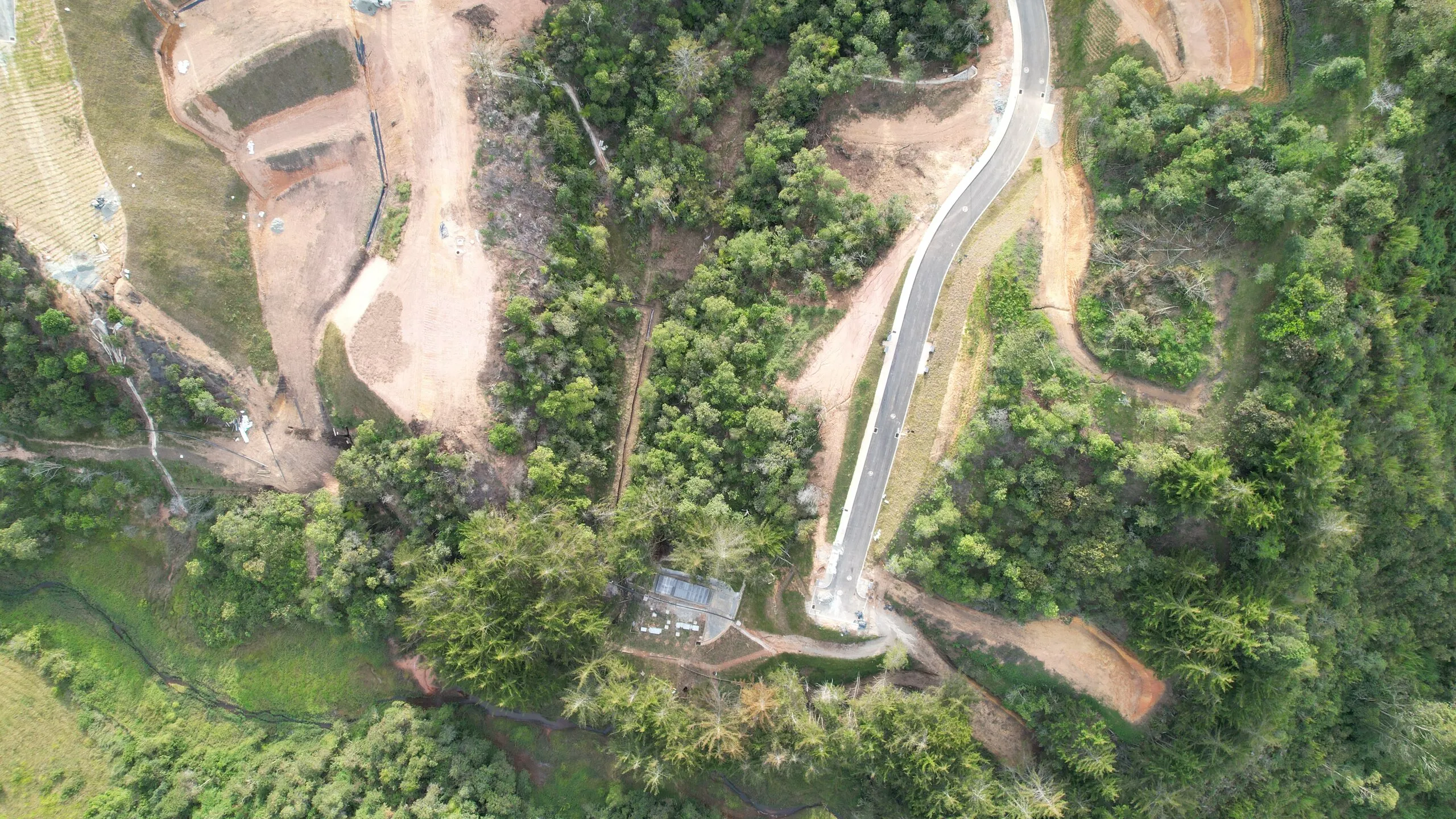 Vista aérea del lote 29