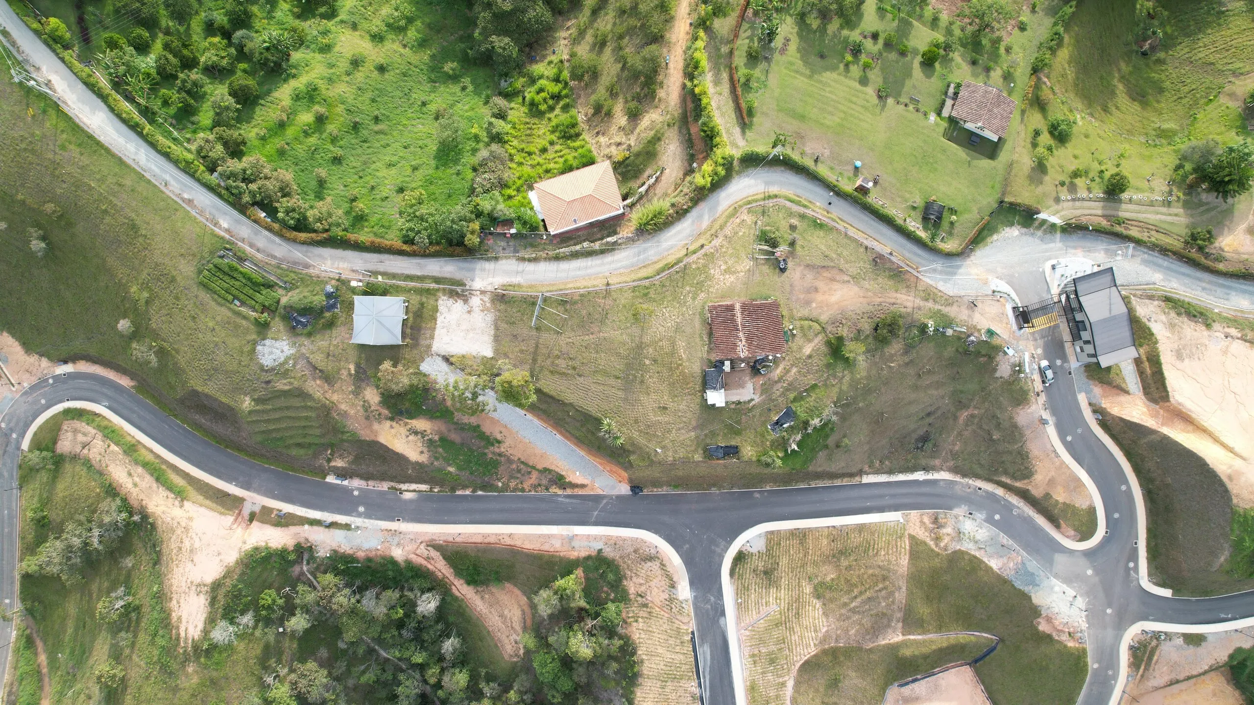 Vista aérea del lote 39
