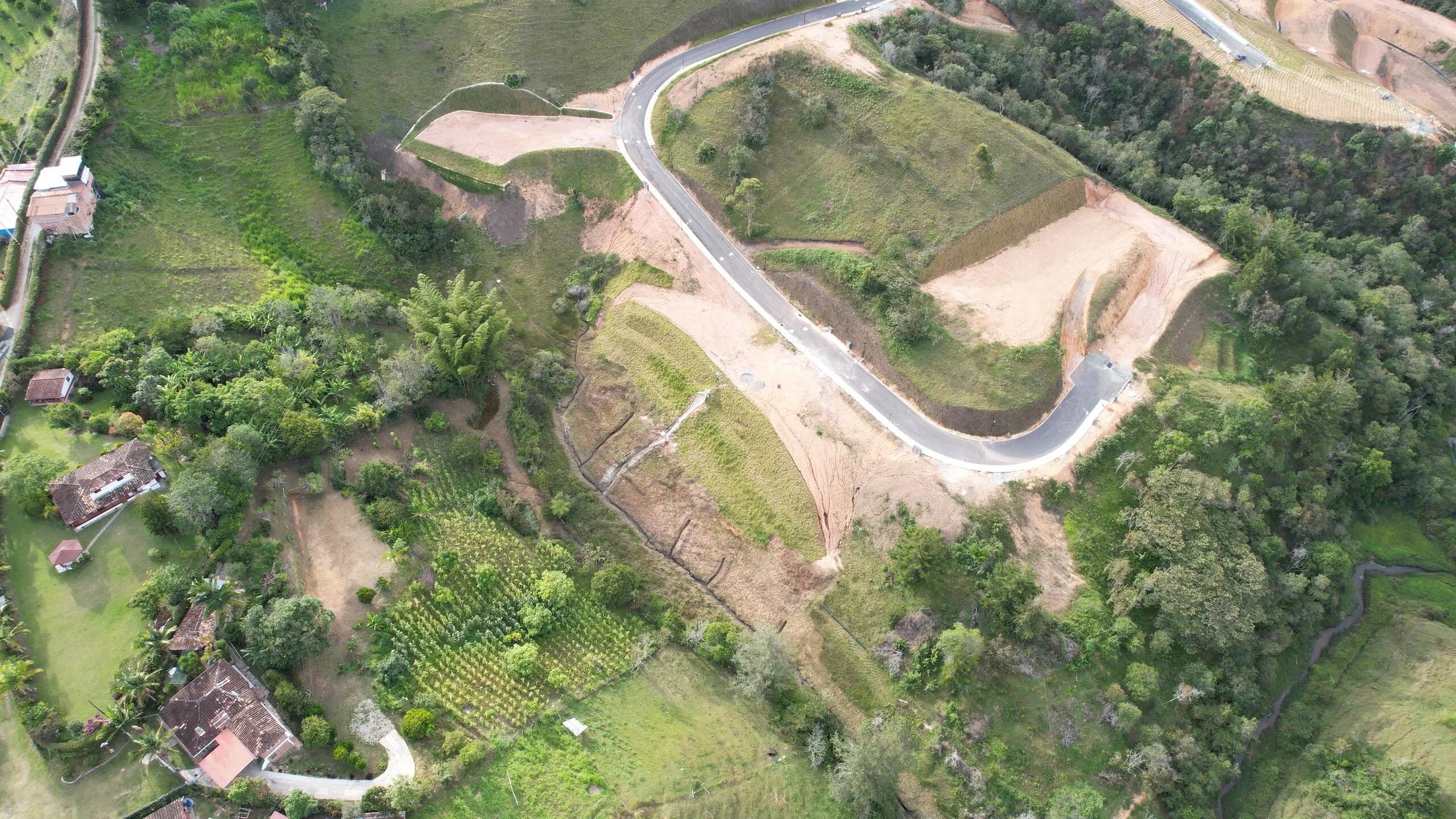 Vista aérea del lote 4