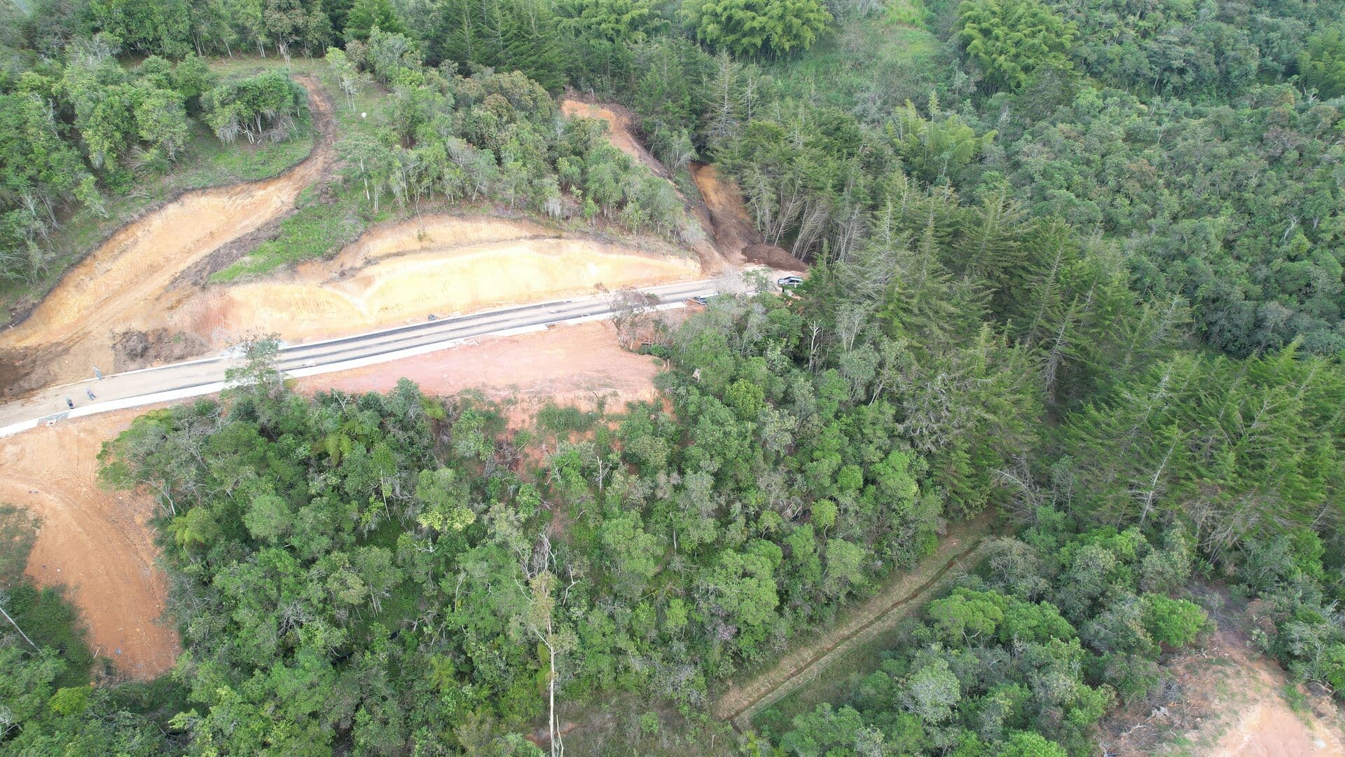 Vista aérea del proyecto ALUNA