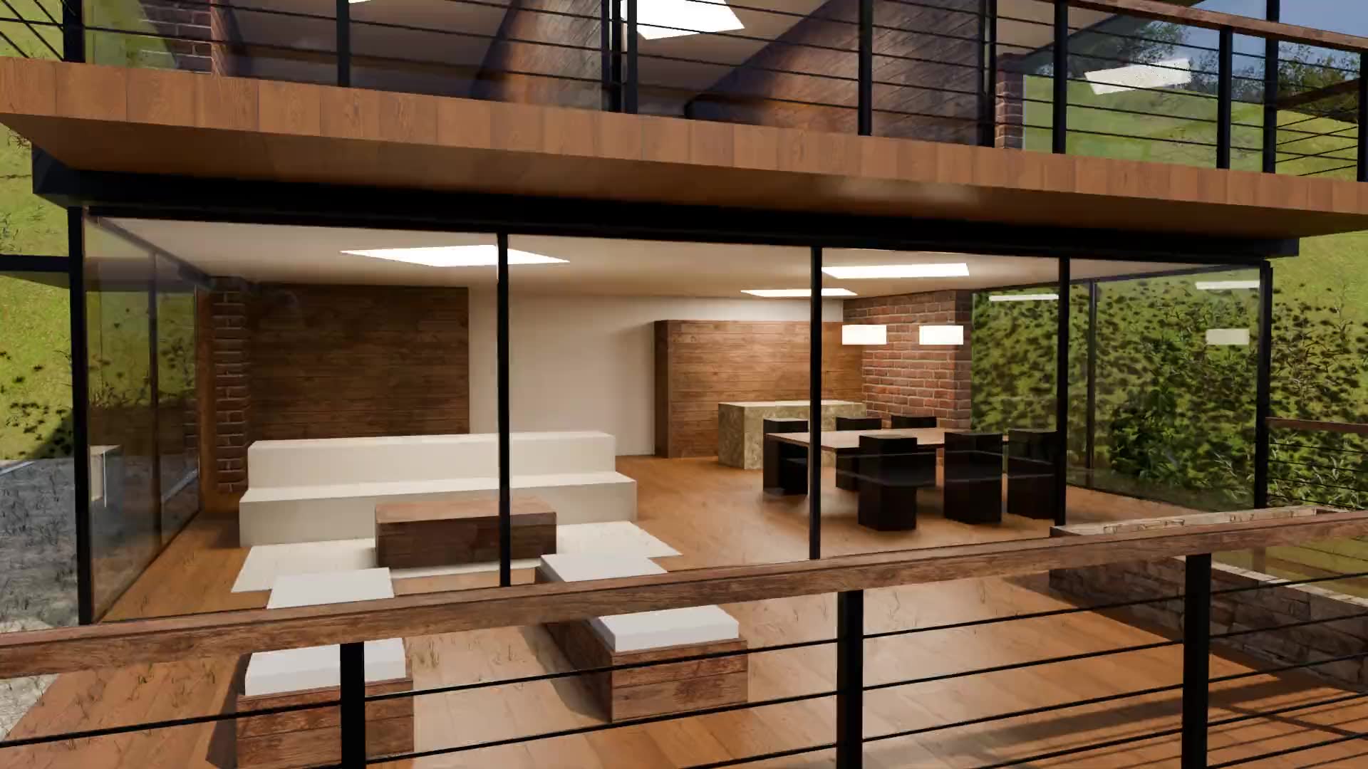 Casa modelo en el lote 30